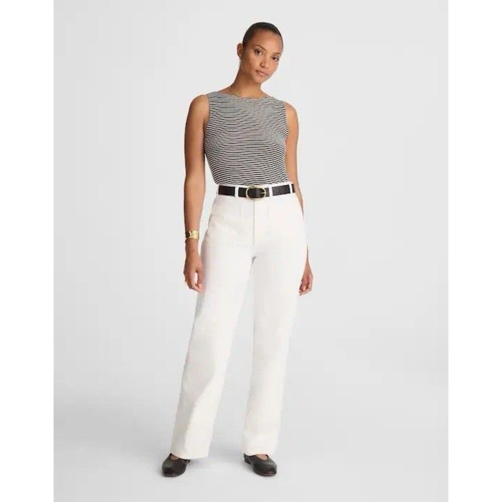 Madewell The Curvy Cleo relaxed straight Jean NWT Size 26